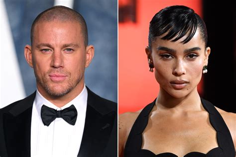 Channing Tatum Cuddles Up with Fiancée Zoë Kravitz in。